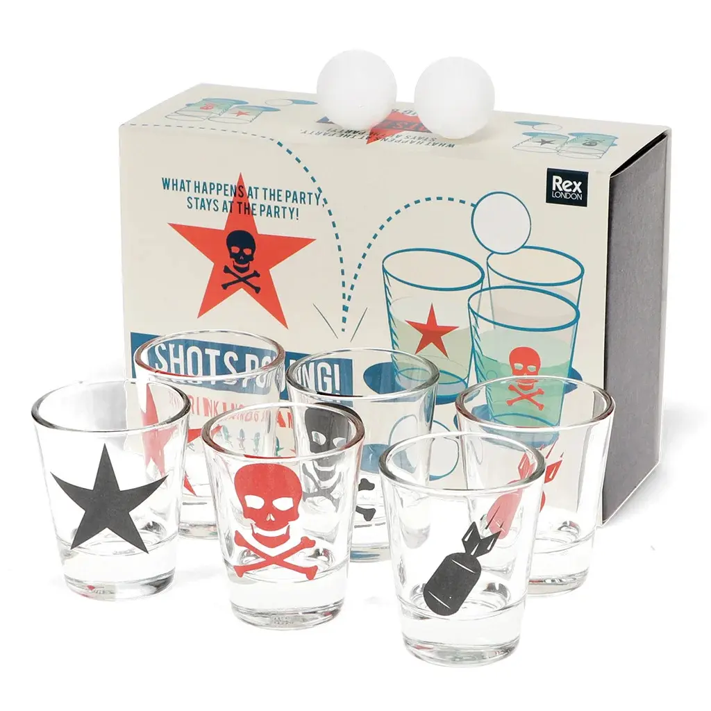 Verre enfant Rex London Shots Pong