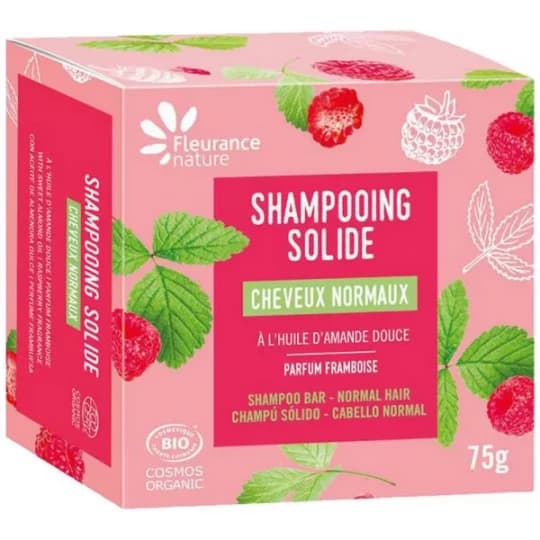 Fleurance Nature Shampoing Solide Cheveux Normaux Bio 75 g