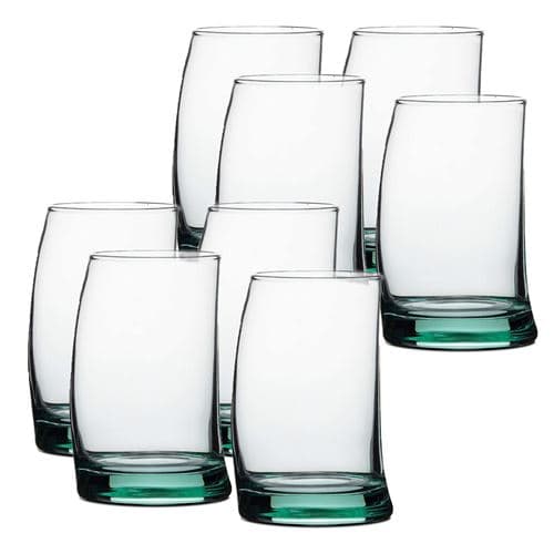 Lot de 8 verre à liqueur, verre dégustation, gobelets à boisson en verre, capacité 39 cl - JUANIO -